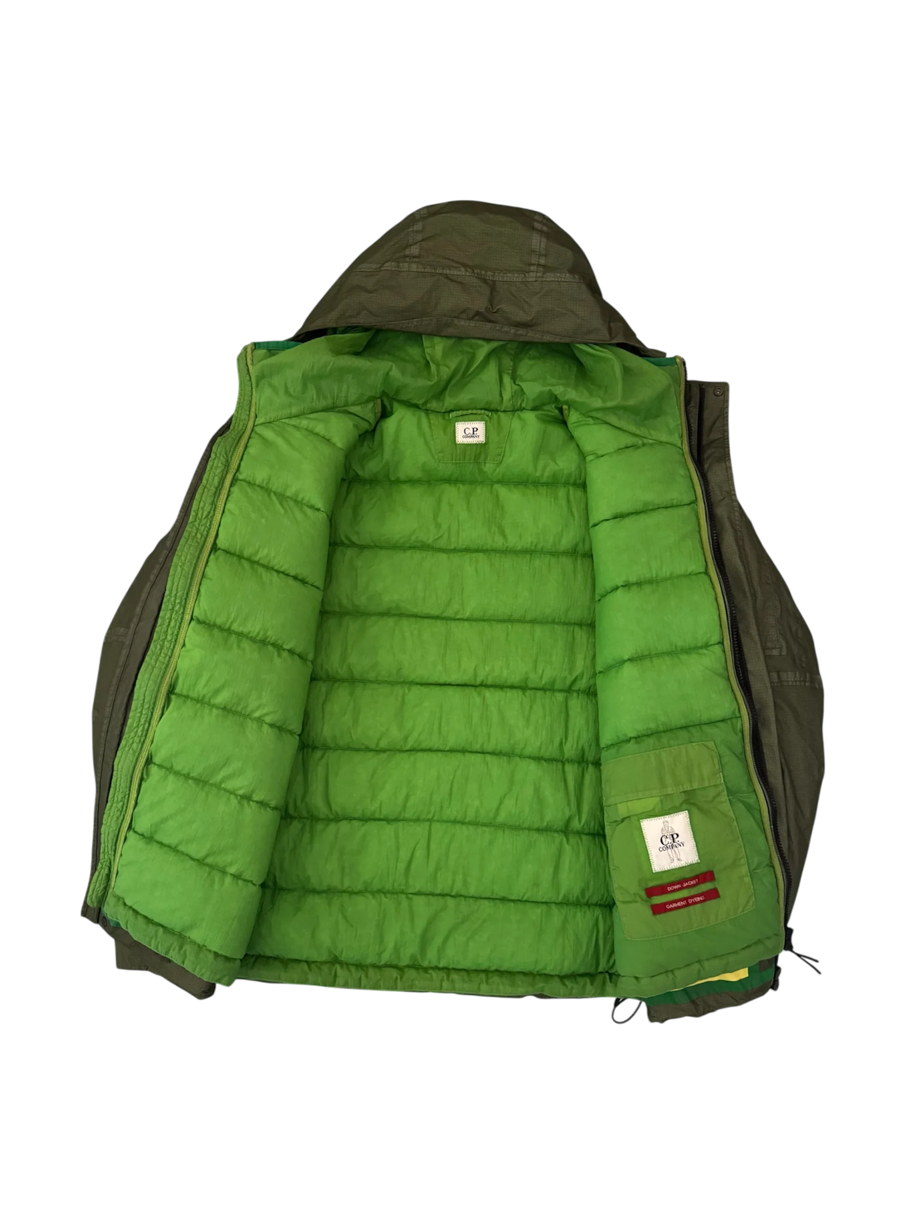 C.P. Company Green 'Gore G-Type' Down Jacket - 50 (Large) - Image 3