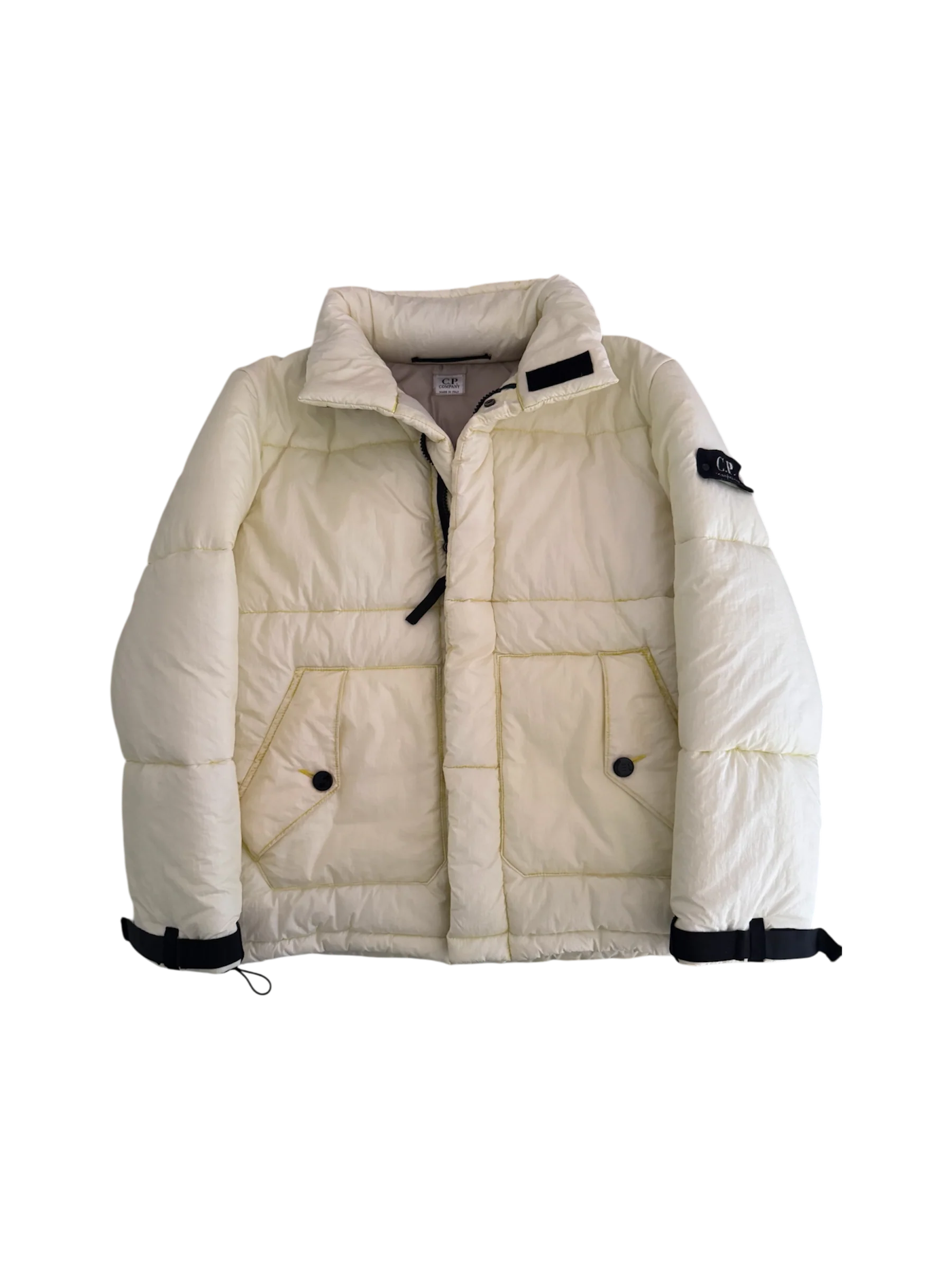 C.P. Company White/Green 'Ice Jacket' - Small - Image 3
