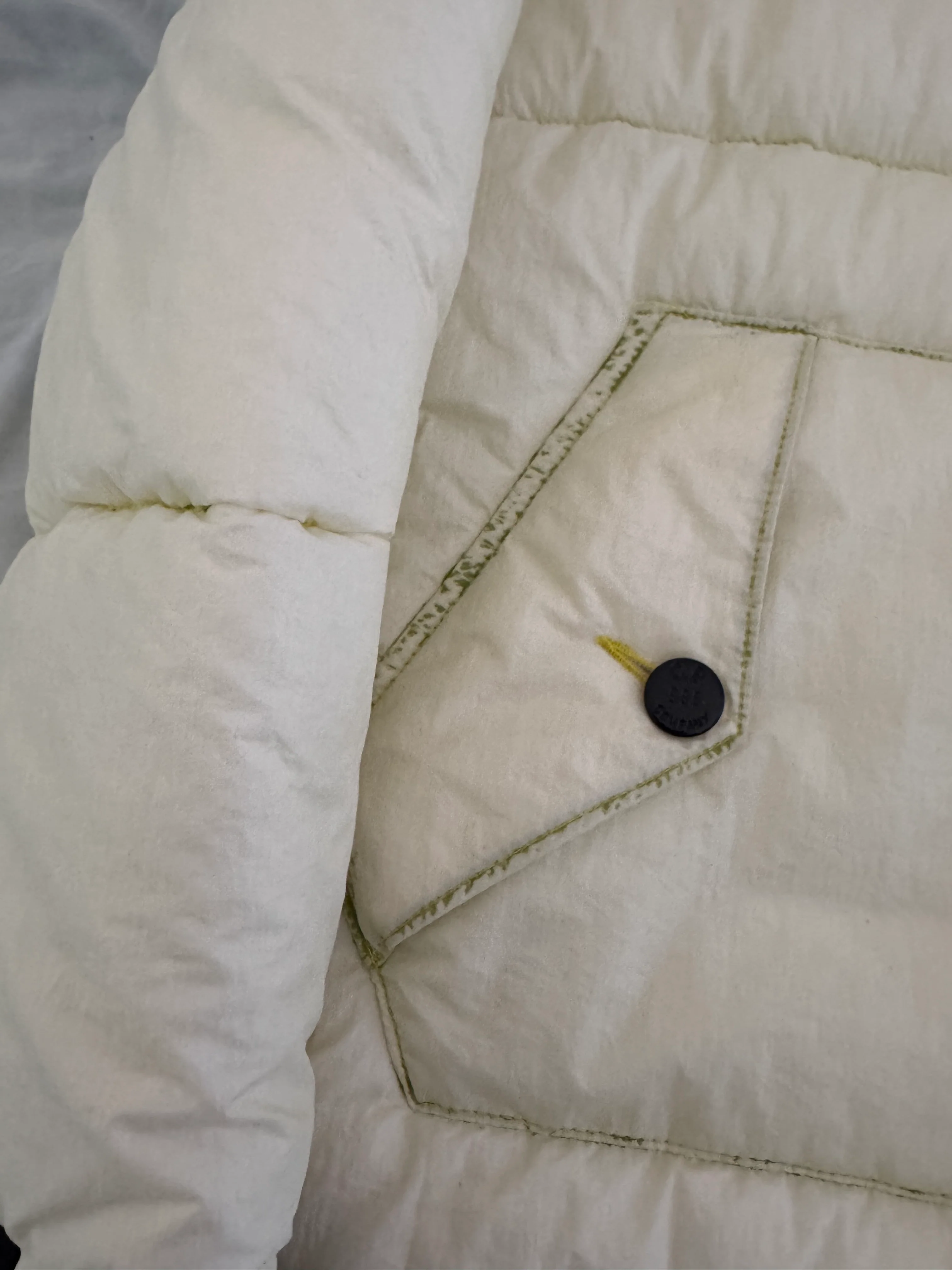 C.P. Company White/Green 'Ice Jacket' - Small - Image 6