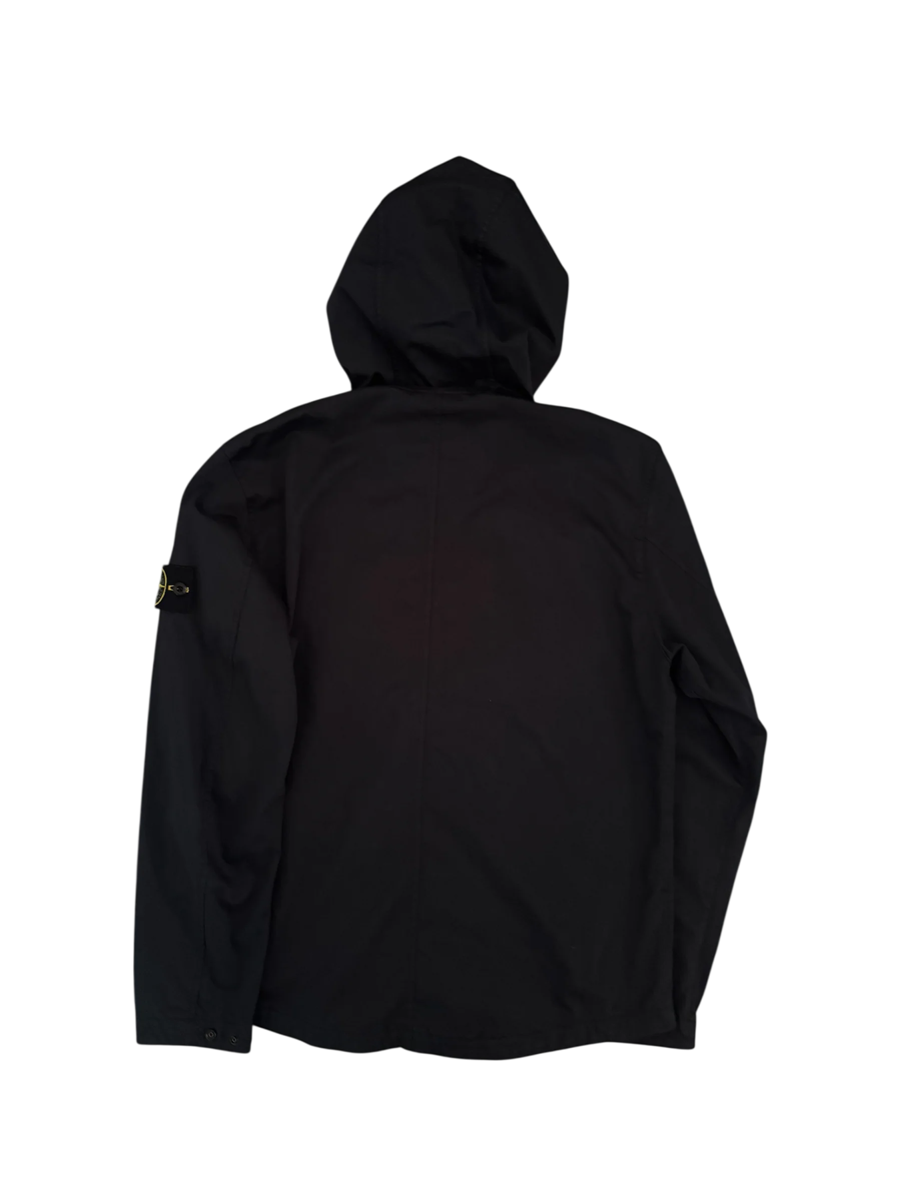 Stone Island Navy Hooded Jacket - Medium - Image 3