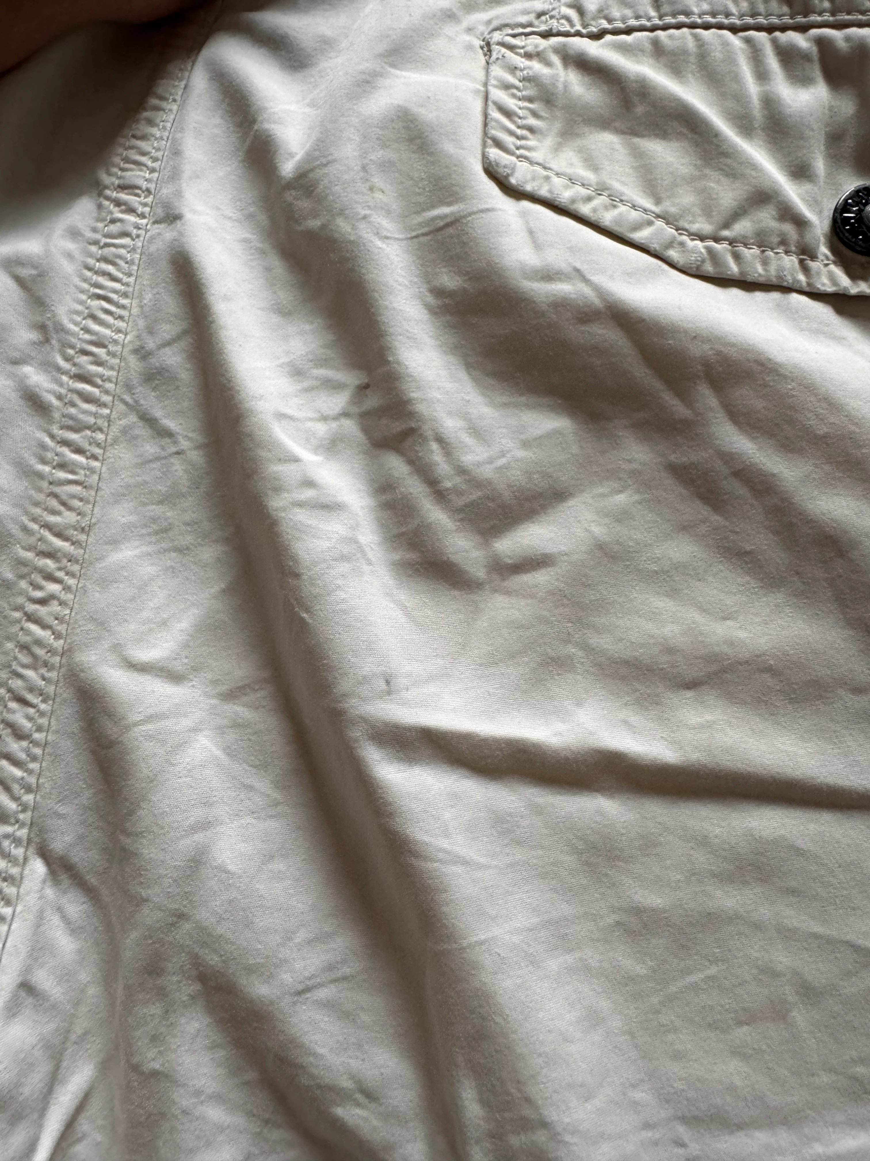 Stone Island Detachable Pockets White Shorts - W32 - Image 4