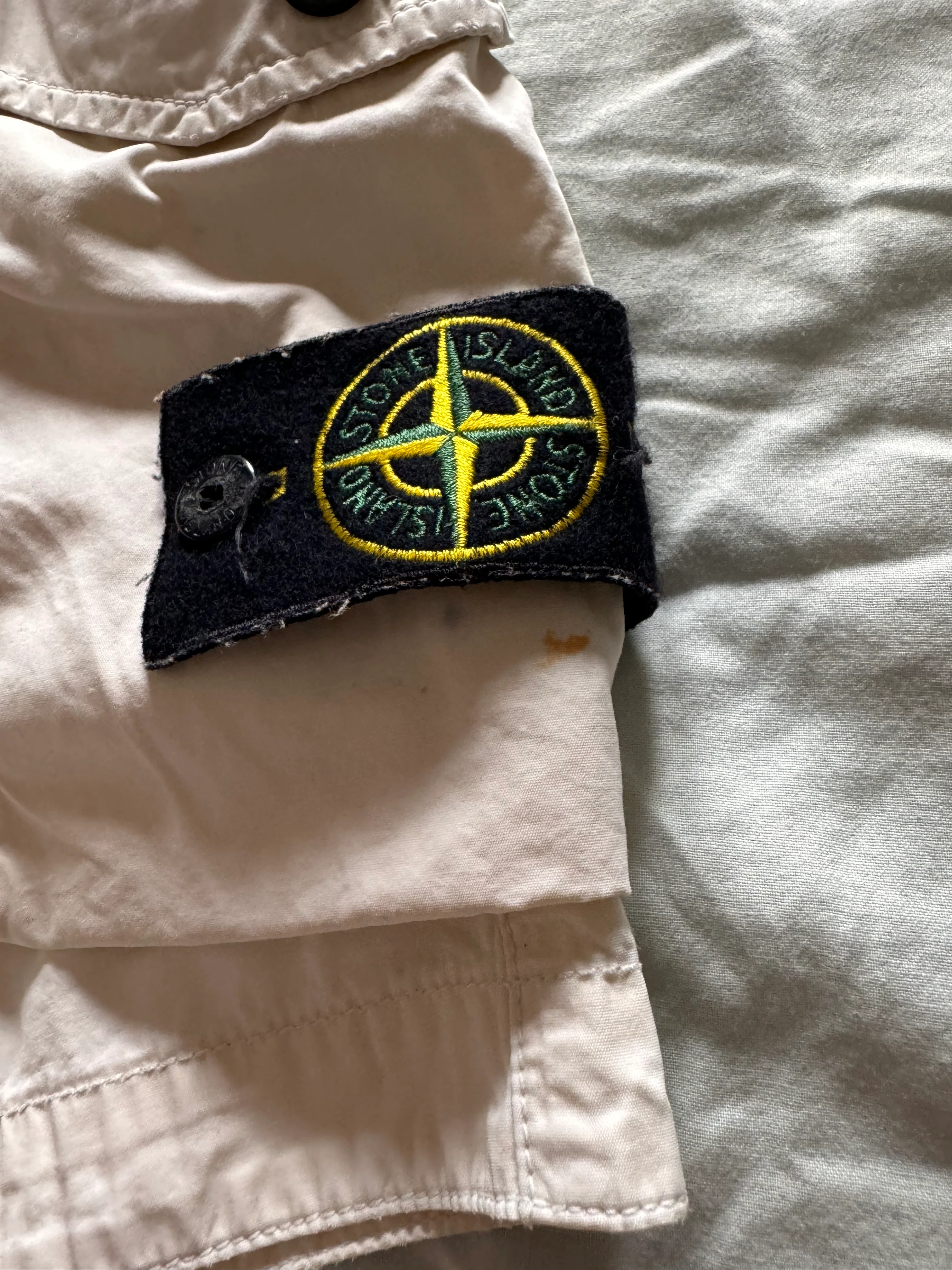 Stone Island Detachable Pockets White Shorts - W32 - Image 5