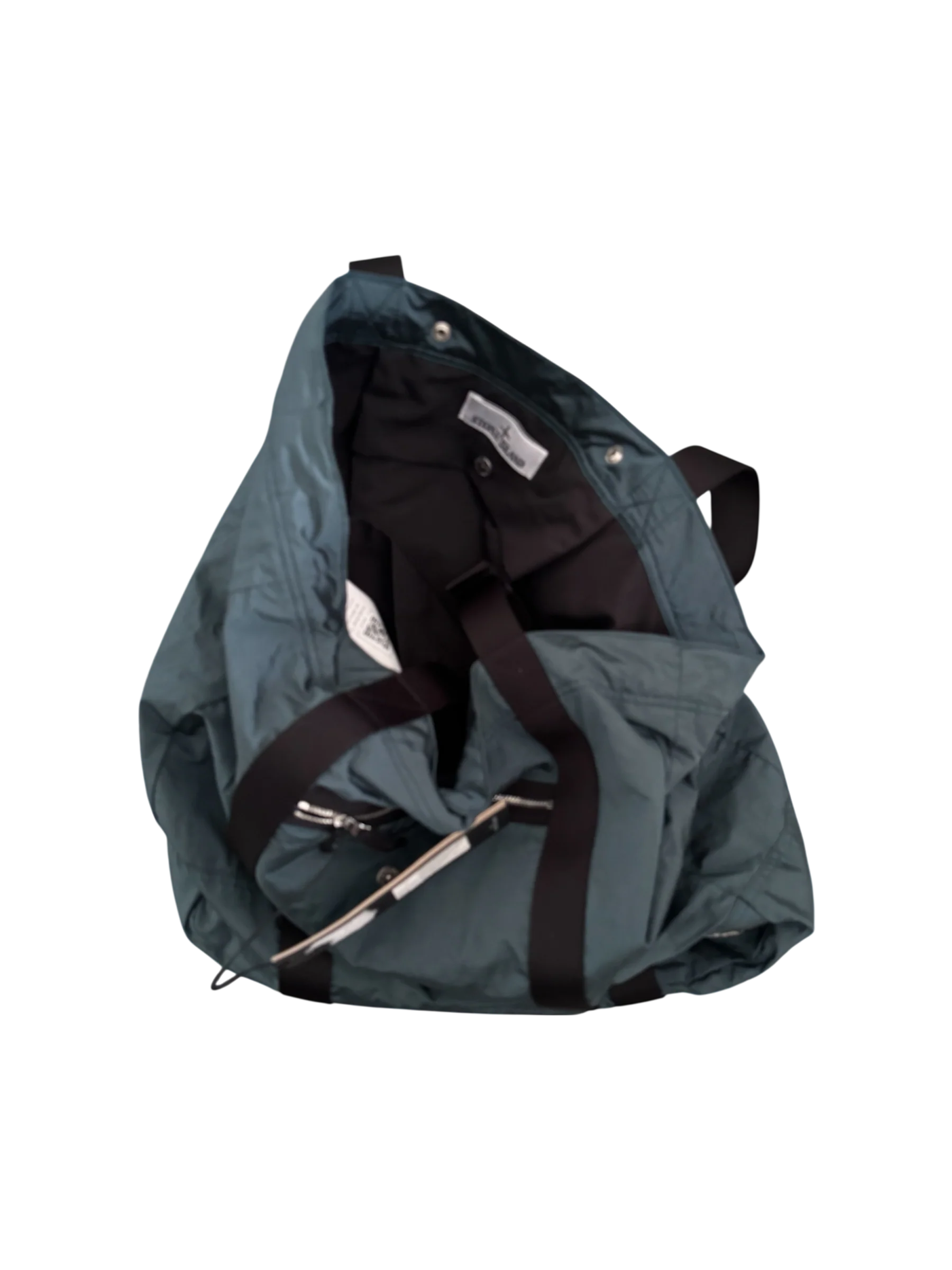 Stone Island Green Nylon Metal Bag - Unisize - Image 3