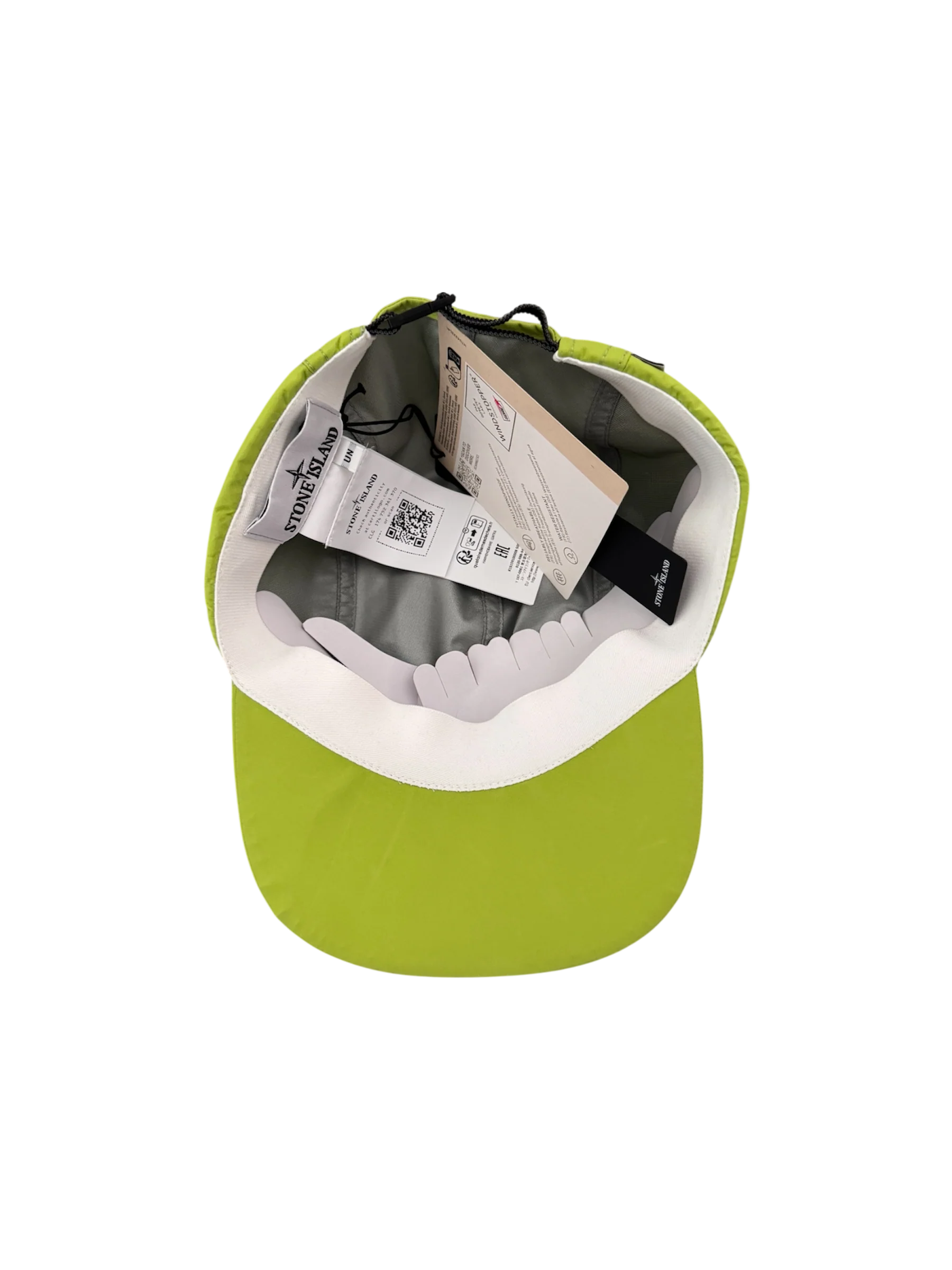 Stone Island Lime Stellina Goretex Cap - Unisize - Image 3