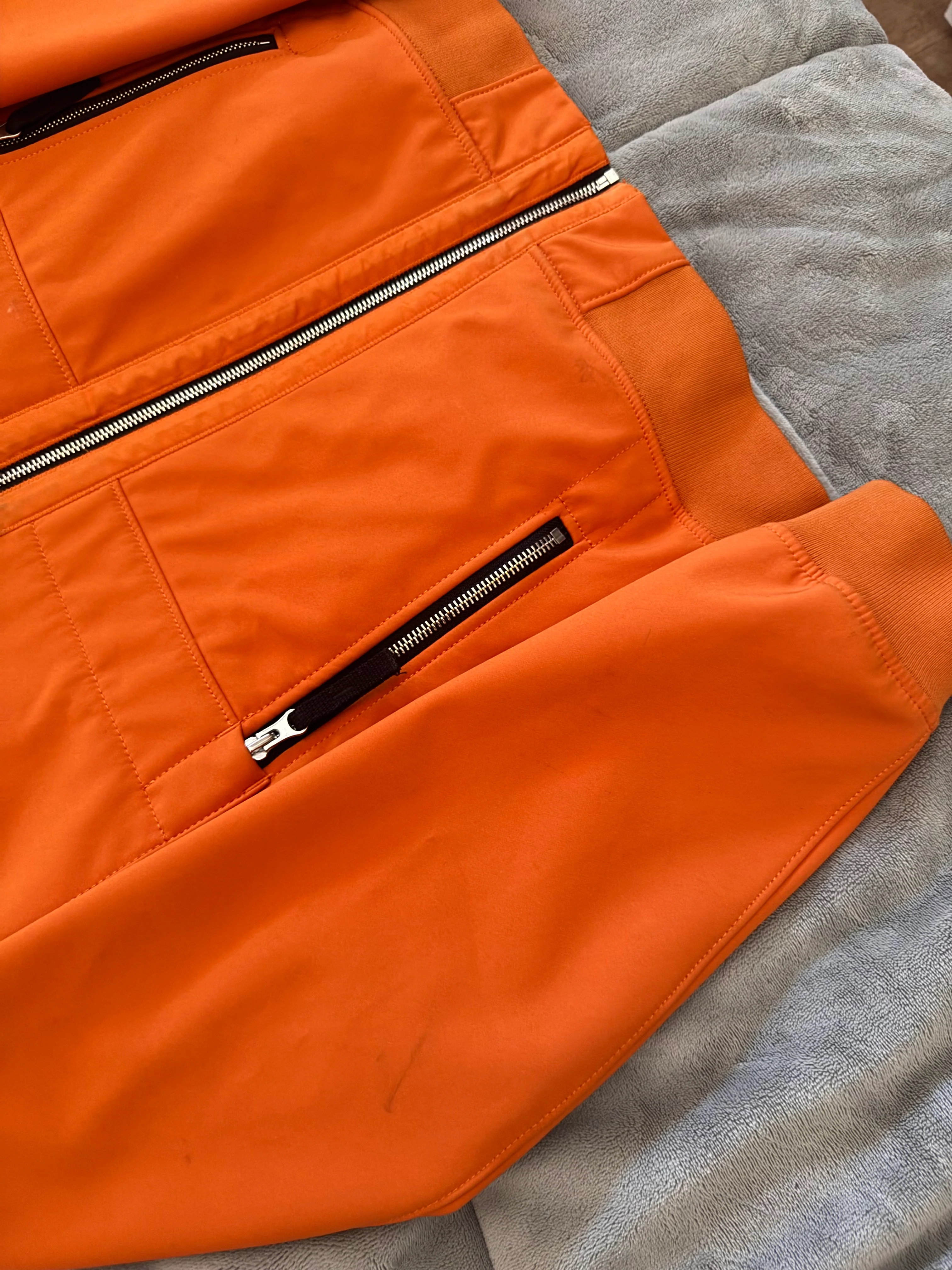 Stone Island Orange 'Soft Shell' Jacket - Small - Image 4