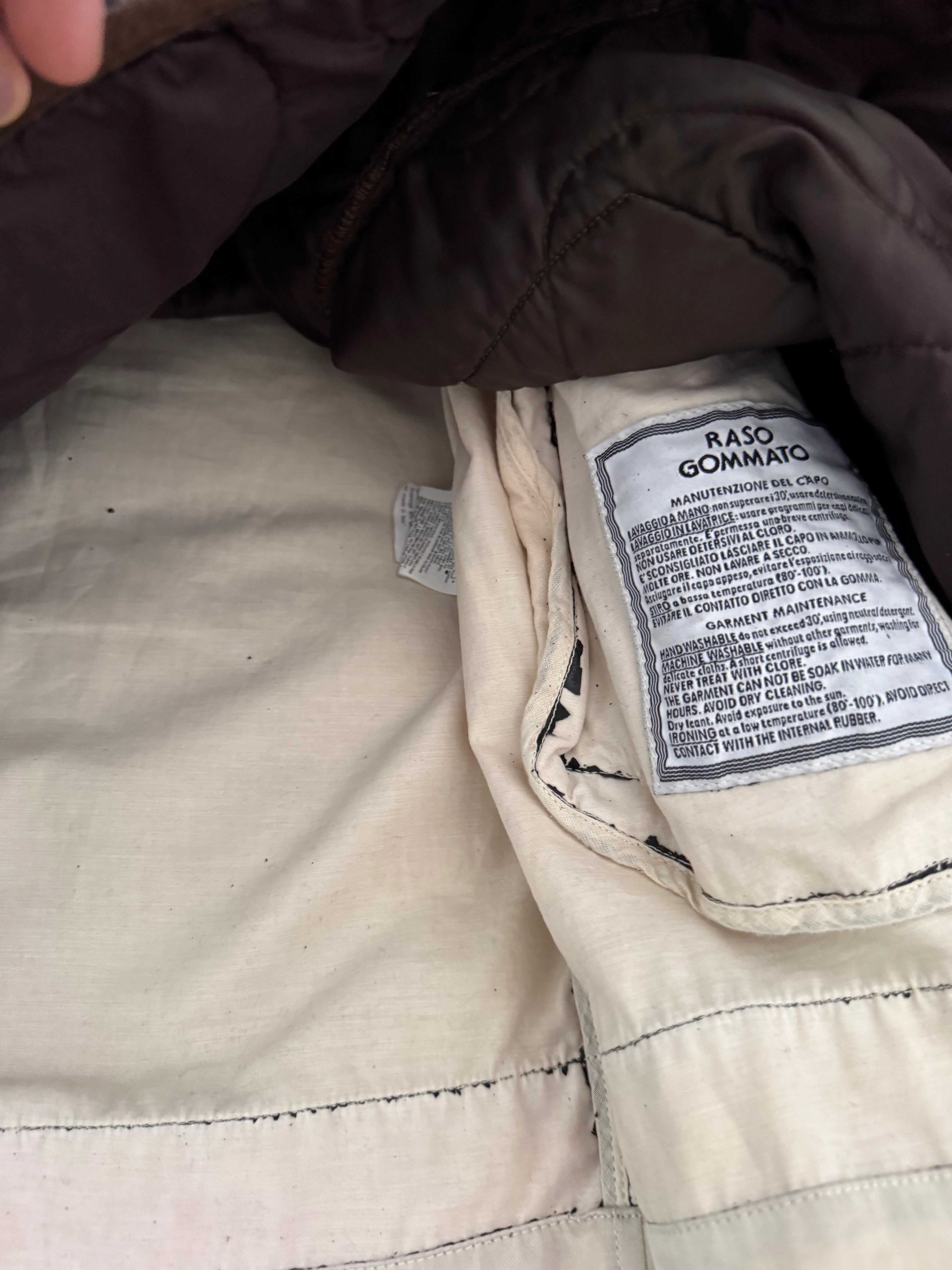 Stone Island 'Wool Liner Raso Gommato' Jacket - Large - Image 6