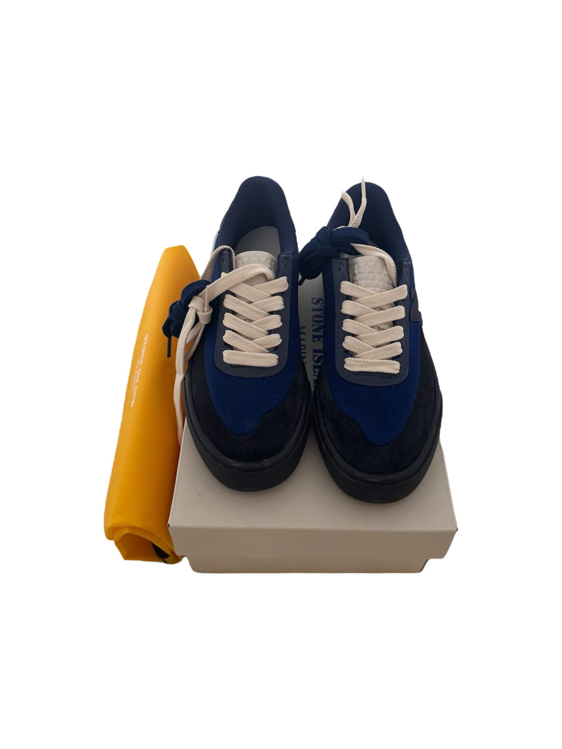 Stone Island x New Balance Blue Marina Sneakers - 38.5 EU - Image 3